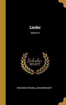 portada Lieder; Volume 4 (en Alemán)