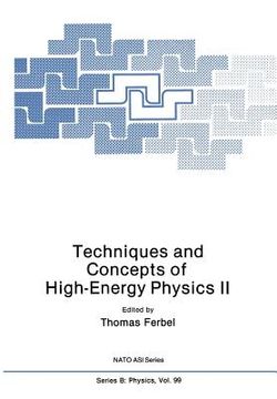 portada Techniques and Concepts of High-Energy Physics II (en Inglés)