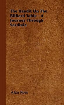 portada the bandit on the billiard table - a journey through sardinia (in English)