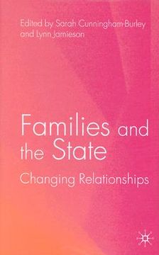 portada families and the state: changing relationships (en Inglés)