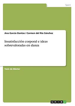 portada Insatisfacción Corporal e Ideas Sobrevaloradas en Danza (in Spanish)