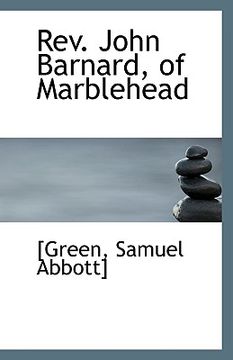 portada rev. john barnard, of marblehead