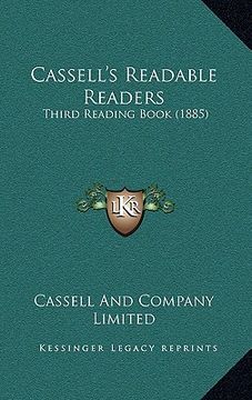 portada cassell's readable readers: third reading book (1885) (in English)