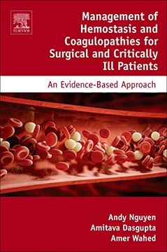 portada Management of Hemostasis and Coagulopathies for Surgical and Critically ill Patients: An Evidence-Based Approach (in English)