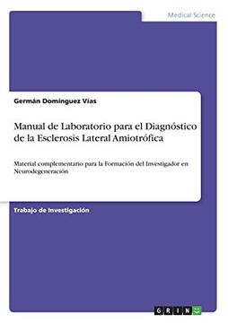 portada Manual de Laboratorio Para el Diagnóstico de la Esclerosis Lateral Amiotrófica (in Spanish)