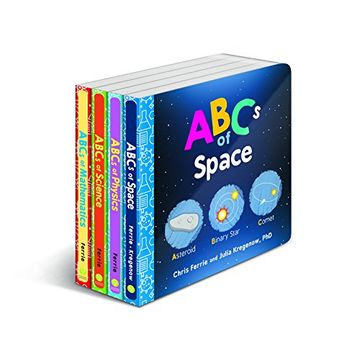 portada Baby University Abcs Board Book Set: A Scientific Alphabet Board Book set for Toddlers 1-3 (Science Gifts for Kids) (Baby University Board Book Sets) (en Inglés)