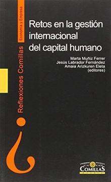 portada Retos en la gestión internacional del capital humano (Reflexiones Comillas, Economía y Empresa)