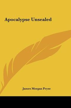portada apocalypse unsealed (en Inglés)