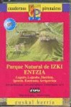 portada Parque Natural Izki - Entzia (Libro+Mapa Gps) Cuadernos Pirena