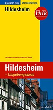 portada Falk Stadtplan Extra Standardfaltung Hildesheim mit Giesen und Diekholzen (en Alemán)