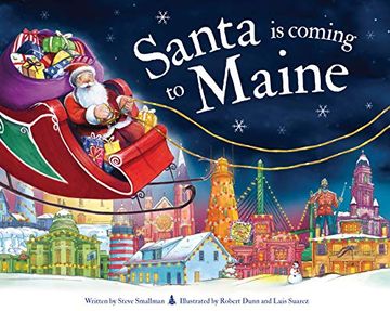 portada Santa is Coming to Maine (en Inglés)