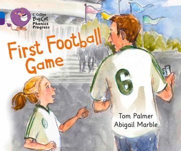 First Football Game: Band 04 Blue/Band 08 Purple (en Inglés)