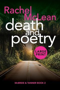 portada Death and Poetry (Large Print) (en Inglés)