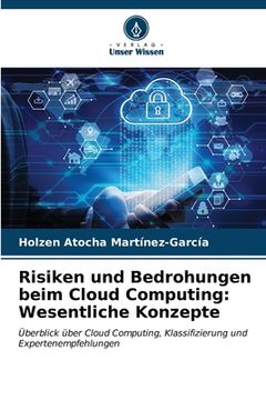 portada Risiken und Bedrohungen beim Cloud Computing: Wesentliche Konzepte (in German)