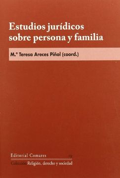 portada Estudios Juridicos Sobre Persona Yfamilia