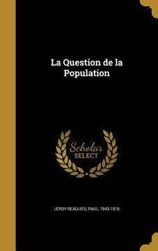 portada La Question de la Population (en Francés)