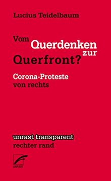 portada Vom Querdenken zur Querfront? Corona-Proteste von Rechts. (en Alemán)