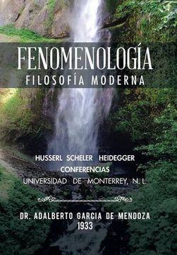 portada Fenomenología: Filosofía moderna