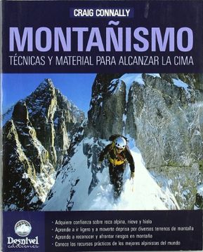 portada Montañismo - Tecnicas y Material Para Alcanzar la Cima (Manuales Desnivel)