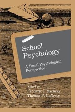 portada School Psychology: A Social Psychological Perspective (en Inglés)