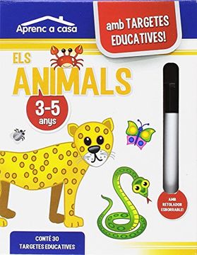 portada Cartas Educativas Aprendo en Casa - els Animals (libro en catalán)