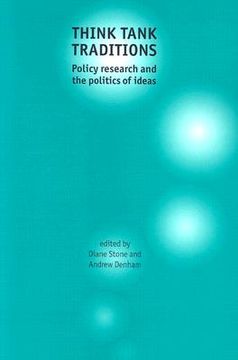 portada think tank traditions: policy research and the politics of ideas (en Inglés)