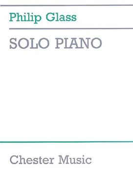 portada Philip Glass: Solo Piano Piano (en Inglés)