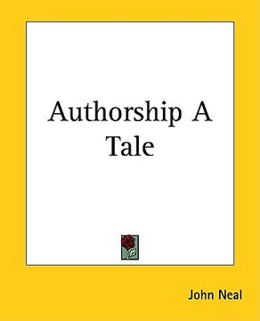 portada authorship a tale (en Inglés)