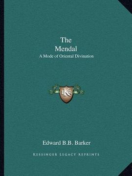 portada the mendal: a mode of oriental divination (en Inglés)