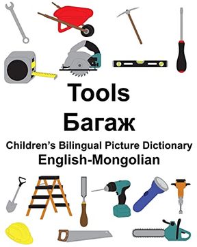 portada English-Mongolian Tools Children’S Bilingual Picture Dictionary (Freebilingualbooks. Com) (en Inglés)
