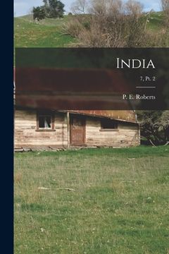portada India; 7, pt. 2 (en Inglés)