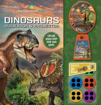 portada Smithsonian Kids Dinosaur Guidebook & Projector (Movie Theater Storybook) 