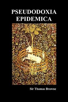 portada Pseudodoxia Epidemica (Paperback, ed. Wilkins) (en Inglés)