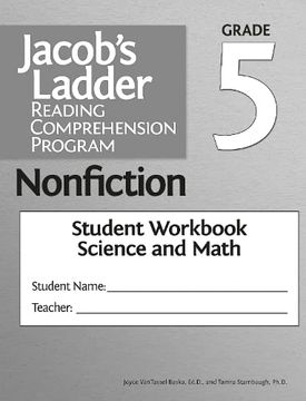 portada Jacob's Ladder Reading Comprehension Program: Nonfiction Student Workbooks, Grade 5, Science and Math (Set of 5) (en Inglés)