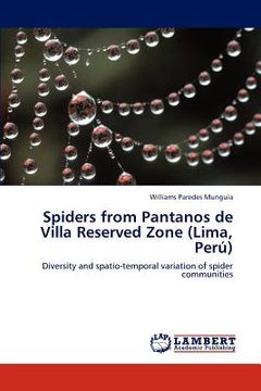 portada spiders from pantanos de villa reserved zone (lima, per ) (en Inglés)