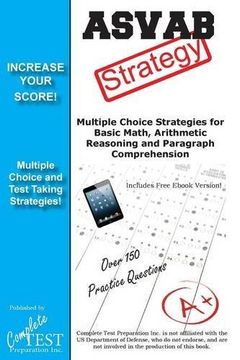 portada ASVAB Test Strategy: Winning Multiple Choice Strategies for the ASVAB Test