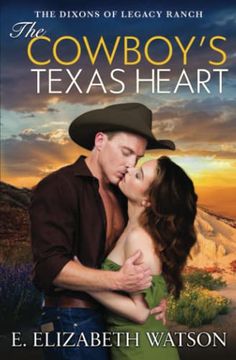 portada The Cowboy's Texas Heart (en Inglés)