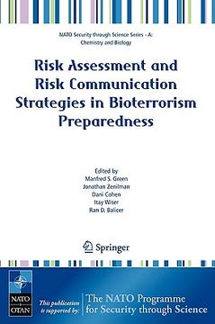 portada risk assessment and risk communication strategies in bioterrorism preparedness (in English)