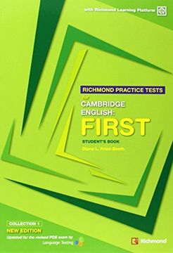 portada Richmond Practice Tests For Cambridge English First Student's Book (exams) (en Inglés)