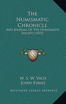 portada the numismatic chronicle: and journal of the numismatic society (1872)