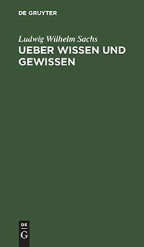 portada Ueber Wissen und Gewissen: Reden an Aerzten (en Alemán)