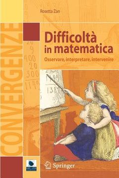 portada Difficoltà in Matematica: Osservare, Interpretare, Intervenire (en Italiano)