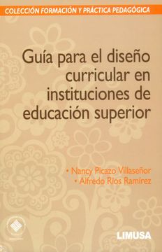 portada Guía Para el Diseño Curricular en Instituciones de Educación Superior (in Spanish)