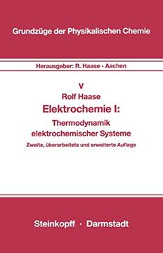 portada Elektrochemie i: Thermodynamik Elektrochemischer Systeme (en Alemán)
