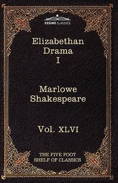 portada elizabethan drama i: the five foot shelf of classics, vol. xlvi (in 51 volumes) (in English)