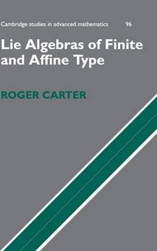portada Lie Algebras of Finite and Affine Type Hardback (Cambridge Studies in Advanced Mathematics) (en Inglés)