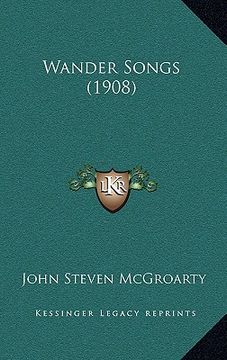 portada wander songs (1908) (en Inglés)