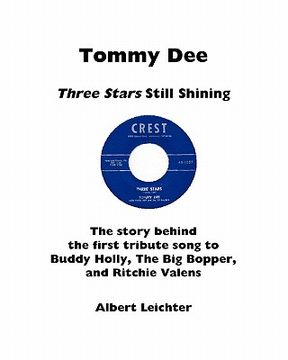portada tommy dee: three stars still shining (en Inglés)