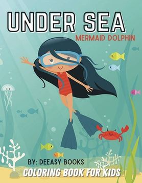 portada Under Sea Coloring Book For Kids (en Inglés)