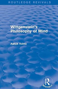 portada Wittgenstein's Philosophy of Mind (Routledge Revivals) (in English)